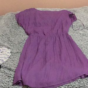 A cute purple dress